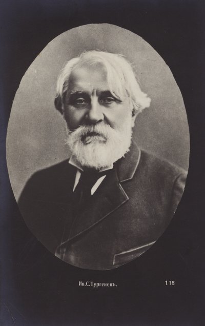 Ivan Turgenev by Russian Photographer
