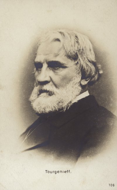 Ivan Turgenev by Russian Photographer
