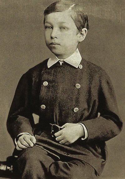Kandinsky as a Child by Russian Photographer