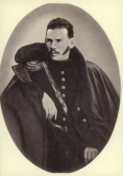 L N Tolstoy by Russian Photographer