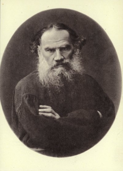 L N Tolstoy, Moscow by Russian Photographer