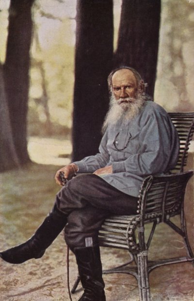 Leo Tolstoy by Russian Photographer