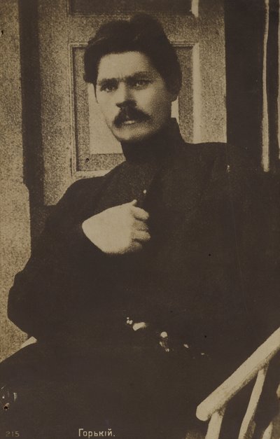 Maxim Gorky, Russian and Soviet Writer and Political Activist by Russian Photographer