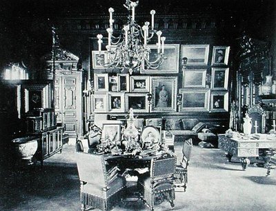 Study of Alexander III, Anichkov Palace, St Petersburg by Russian Photographer