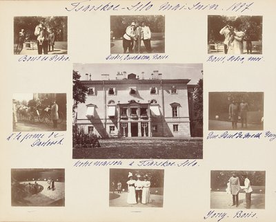 The Russian Imperial Family, Page from an Album of Photographs, c.1897-99 by Russian Photographer