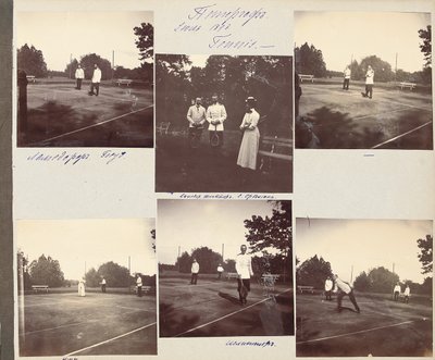 The Russian Imperial Family, Page from an Album of Photographs, c.1897-99 by Russian Photographer