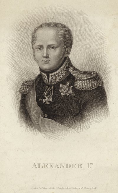 Alexander I, Emperor of Russia by Russian School