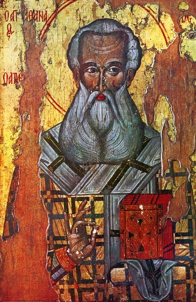 Saint Athanasius of Alexandria by Russian School
