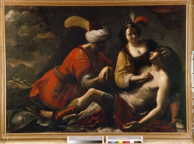 Tancred and Herminia. Episode from 