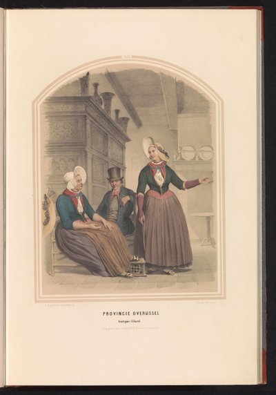 Costume of Kampen in Overijssel, 1857 by Ruurt de Vries