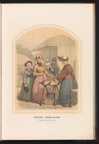 Costume of the Beemster, Purmer and Wormer in North Holland, 1857 by Ruurt de Vries