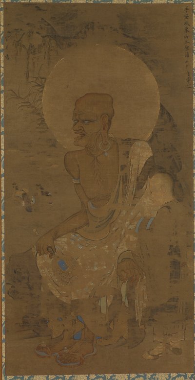 Arhat Nakula, One of a Set of Sixteen by Ryozen