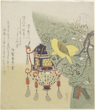 Bright Yellow Canary Bird by Ryuryukyo Shinsai