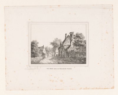 View in the Village of Velsen by S.F. Sanders