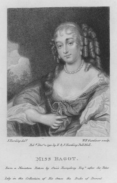 Miss Bagot by S. (after) Harding