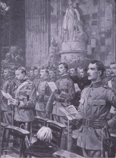 City Imperial Volunteers at St Paul