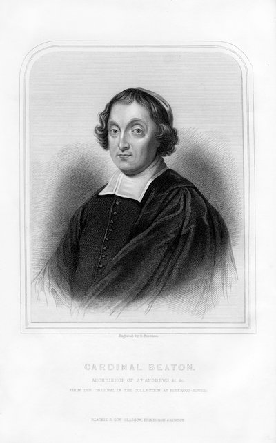 David Beaton, Archbishop of St Andrews by S. Freeman