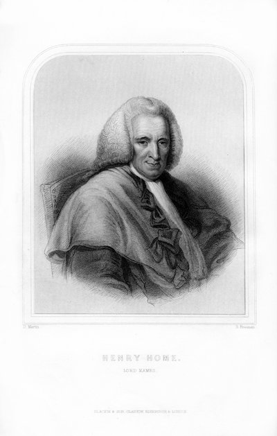 Henry Home, Lord Kames, Scottish philosopher, 1870 by S. Freeman