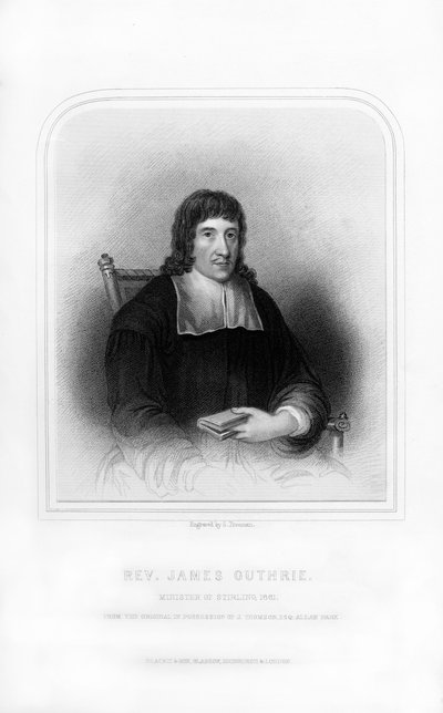 Reverend James Guthrie, Minister of Stirling by S. Freeman