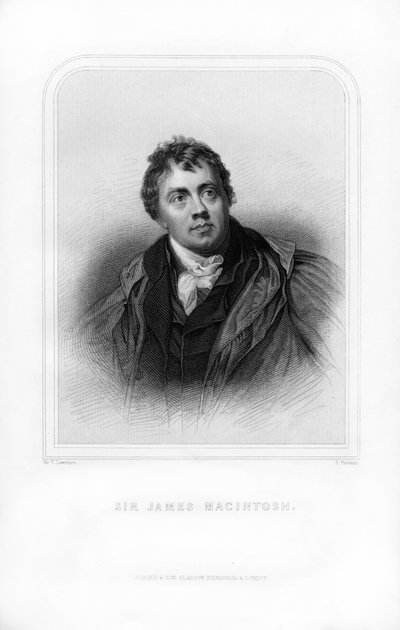 Sir James Mackintosh, Scottish Writer and Philosopher by S. Freeman
