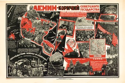 Lenin is the Helmsman of the Soviet State by S. Mitrofanov