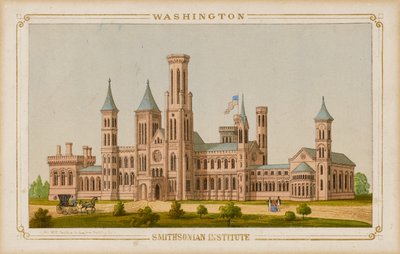 Smithsonian Institution by Sachse, Edward