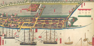 Pictorial Guide to Yokohama Harbor by Sadahide Utagawa