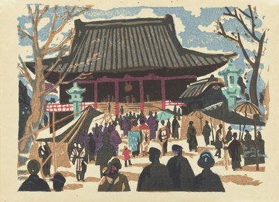 Asakusa Kannon Temple by Saitō Kiyoshi