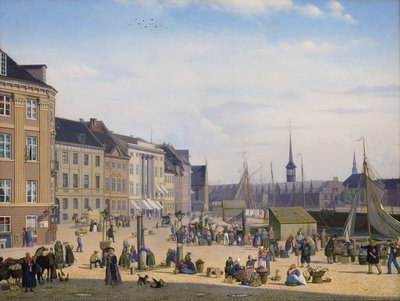 Hojbro Plads, a Market Place in Copenhagen by Sally Henriques