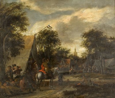 A Village Kermesse by Salomon (follower of) Rombouts