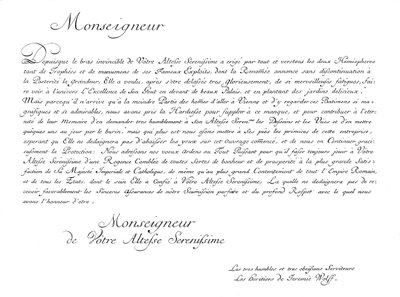 Homage and Dedication Address of the Publisher Jeremias Wolff