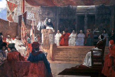The Compromise of Caspe in 1412 by Salvador Viniegra y Lasso de la Vega