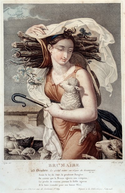 Revolutionary Calendar of October 23: Brumaire: The Sun Enters the Sign of the Scorpion by Salvadore Tresca