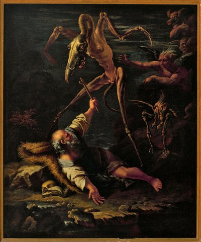 Temptations of Saint Anthony by Salvator Rosa