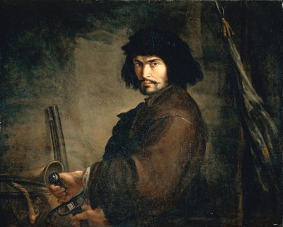 Self-portrait Dressed as Warrior by Salvator Rosa