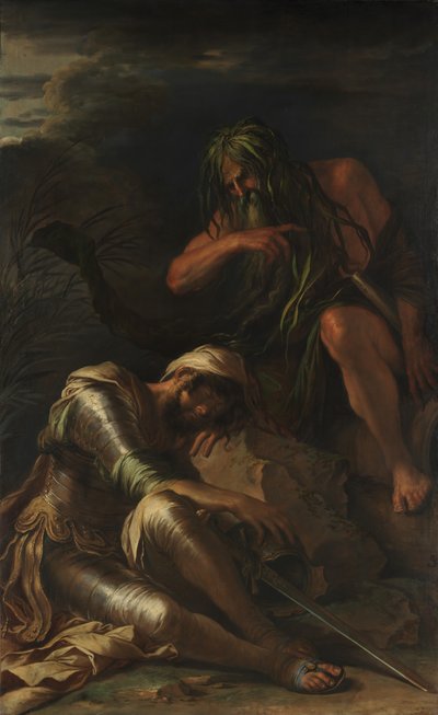 The Dream of Aeneas by Salvator Rosa