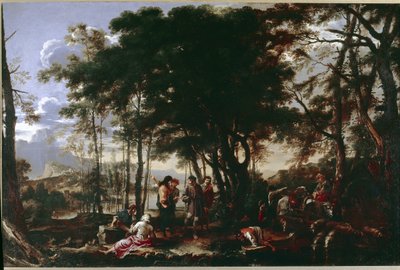 The Philosophers Wood by Salvator Rosa