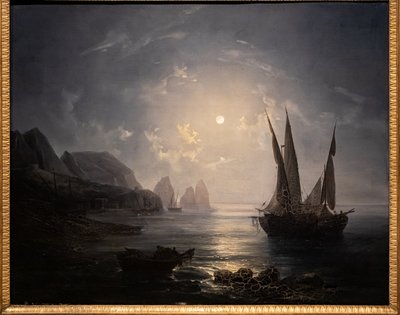 Nocturne in Capri, c.1843 by Salvatore Fergola