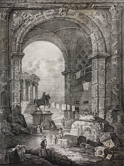 Roman ruins by Salvatore Puglia