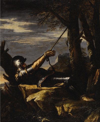 Penitent Saint William of Maleval by Salvatore Rosa