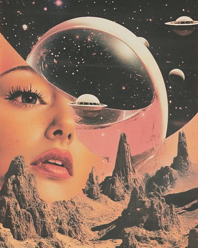 Cosmic Desert Dream by Samantha Hearn