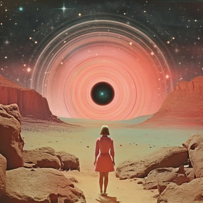 Cosmic Desert Journey by Samantha Hearn