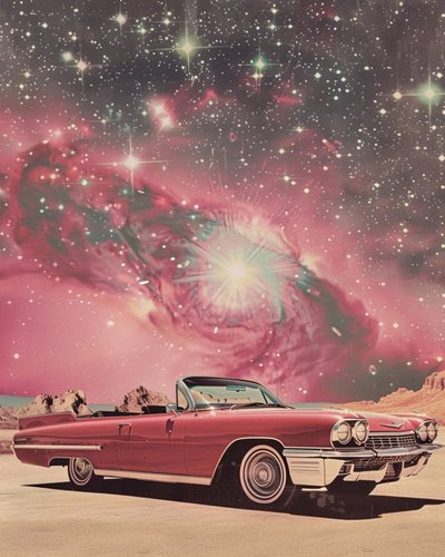 Cosmic Desert Ride by Samantha Hearn