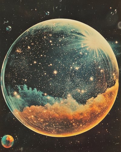Cosmic Dream Sphere by Samantha Hearn