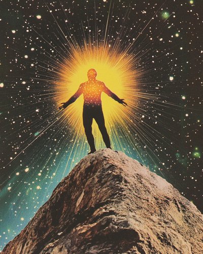 Cosmic Mountain Man by Samantha Hearn