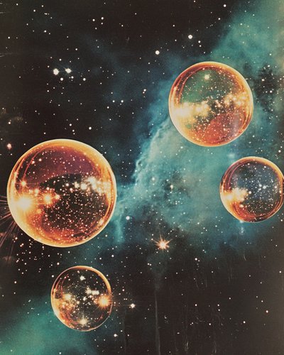 Cosmic Orbs Nebula by Samantha Hearn