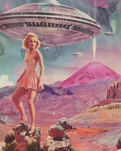 Glamour on a Pink Planet by Samantha Hearn