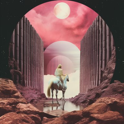 Mystical Moon Rider by Samantha Hearn