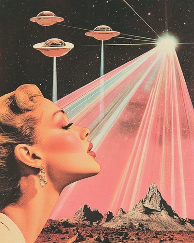 Retro Space Glamour by Samantha Hearn