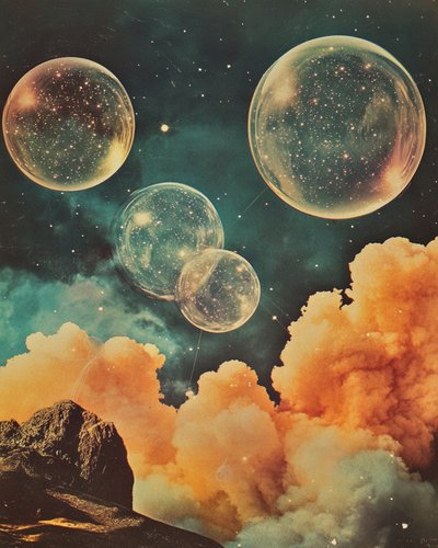 Surreal Cosmic Landscape by Samantha Hearn